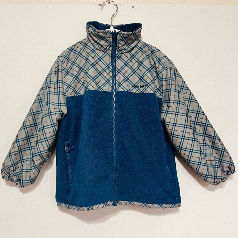 Carter’s Reversible Jacket Boys Sz 5 EUC